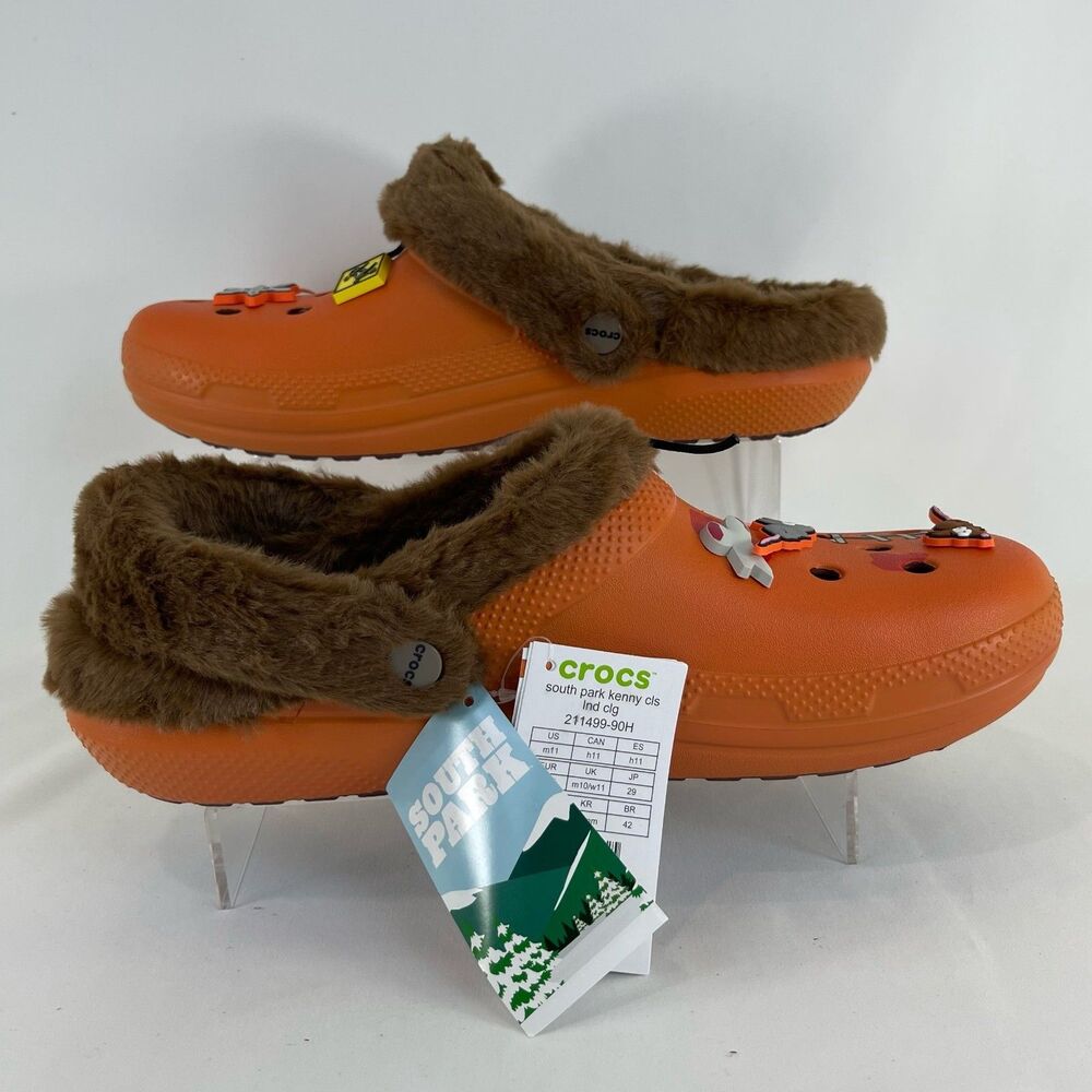 Crocs x South Park Classic Lined Clogs 'Kenny' | 2114499-90H | Men's US 11 | NEW